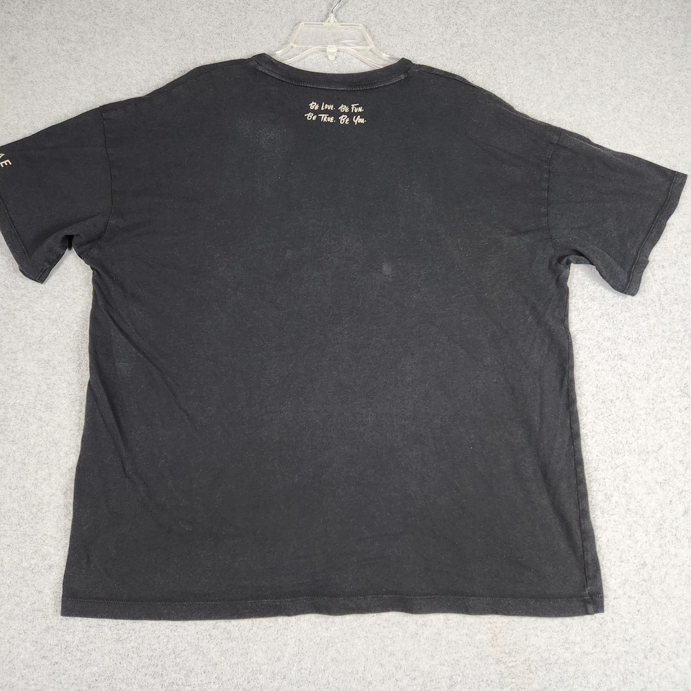 Disney X American Eagle Mickey Mouse T-Shirt Mens L Black Graphic Short Sleeve - Picture 3 of 8